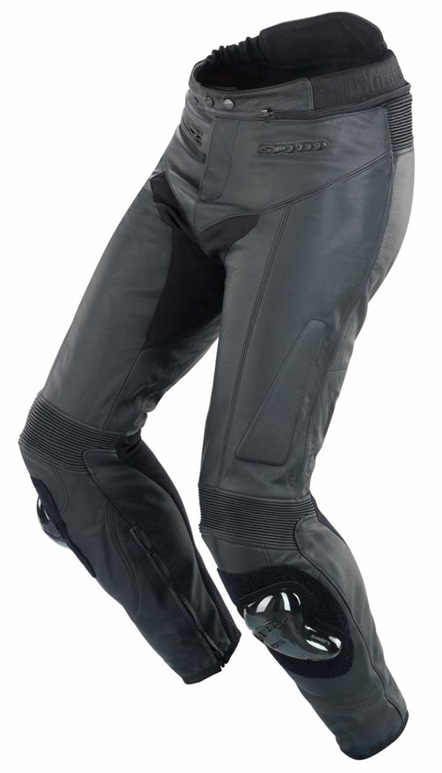 Leather straight pants HARLEY DAVIDSON Black size 8 US in Leather