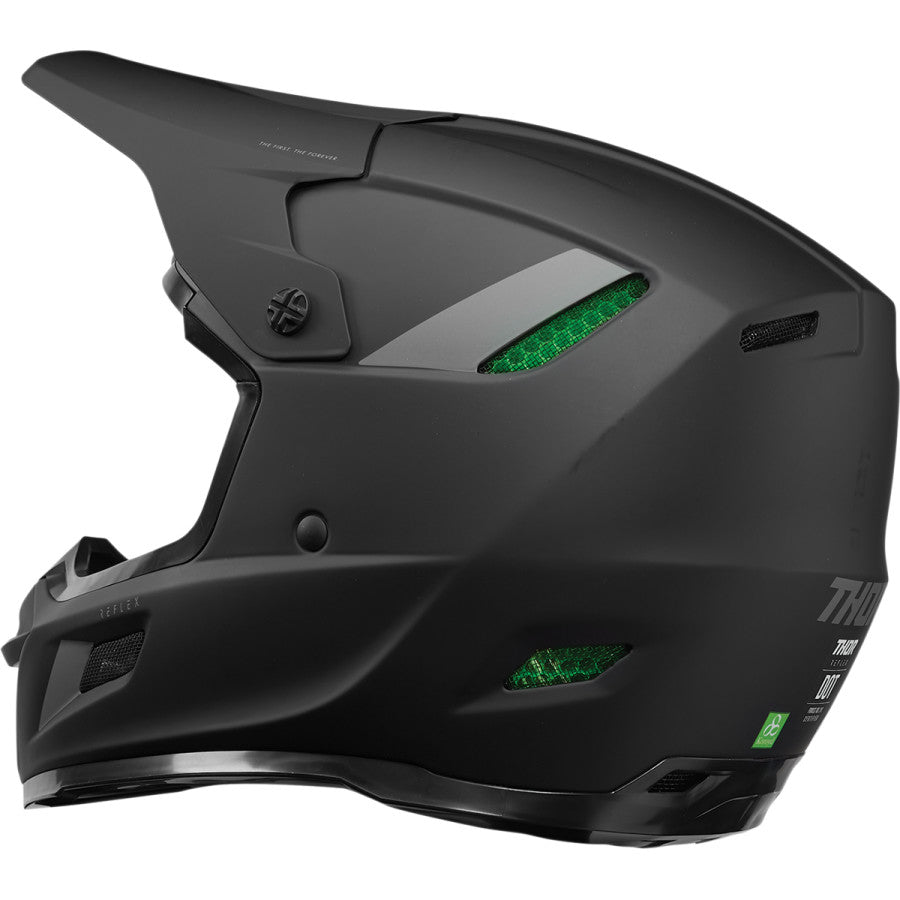 HELMET S25 THOR MX REFLEX BLACKOUT LARGE