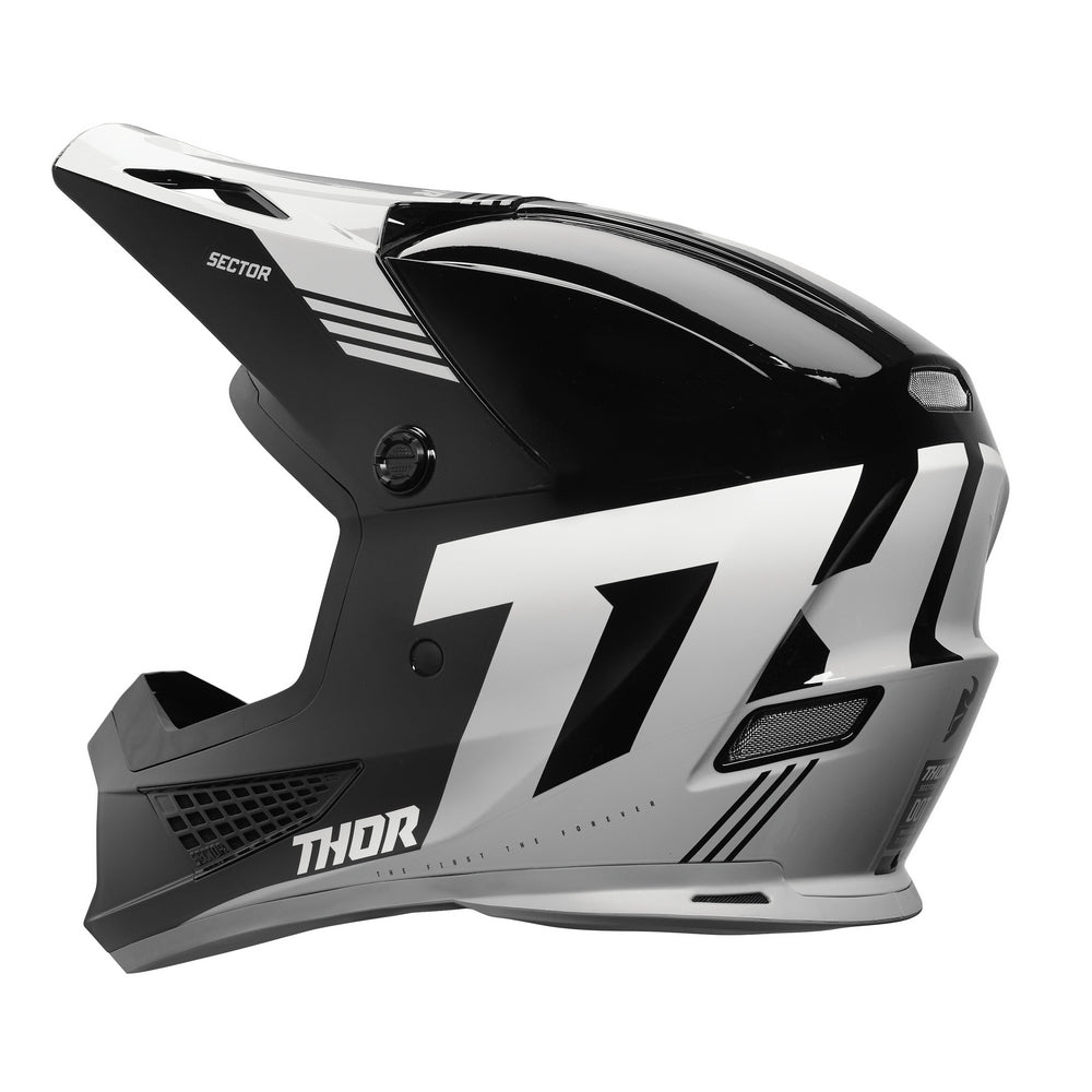 HELMET S25 THOR MX SECTOR 2 CARV BK/WH SMALL