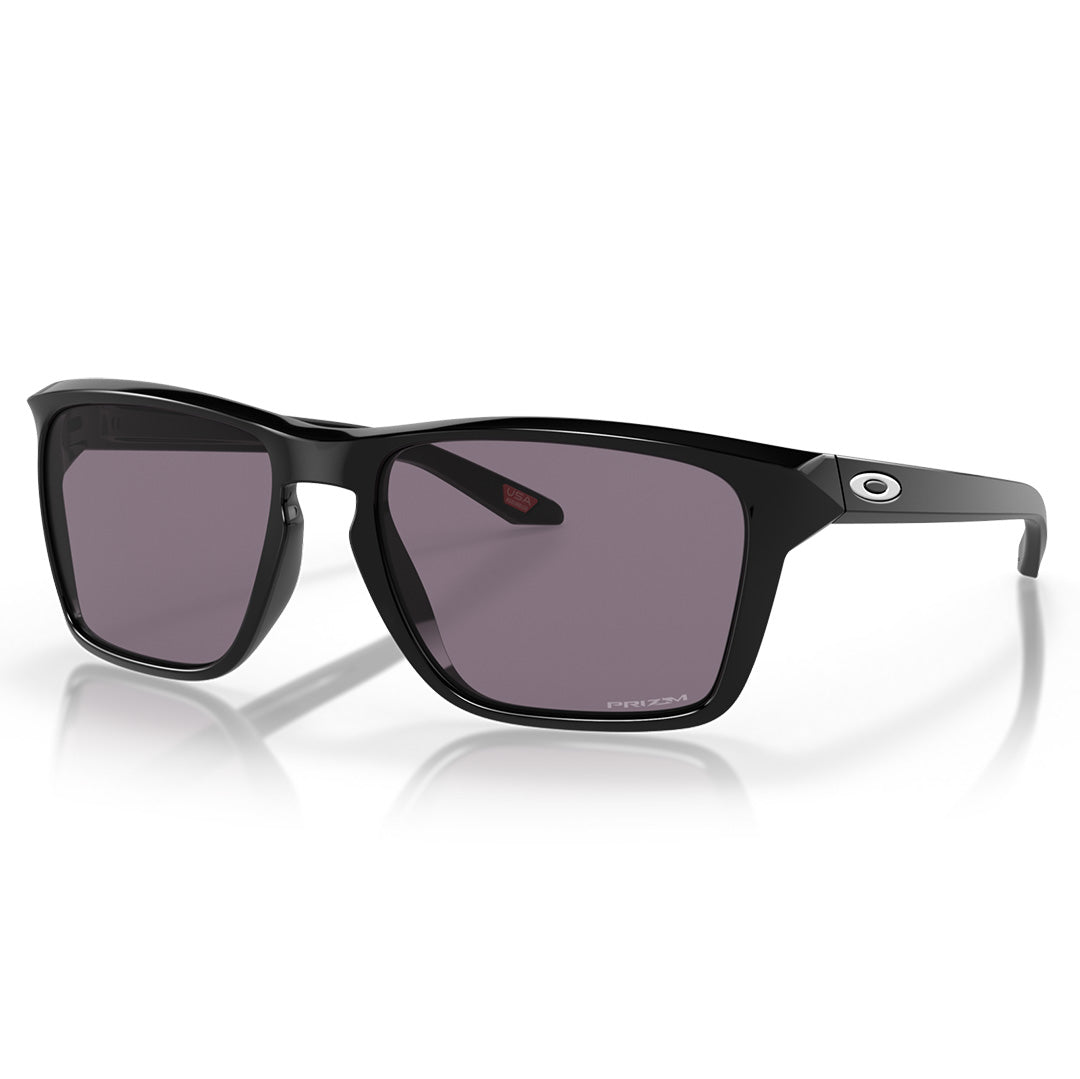 0OO944894480157 Oakley Sylas Sunglasses Polished Black Frame with PRIZM Grey Lens