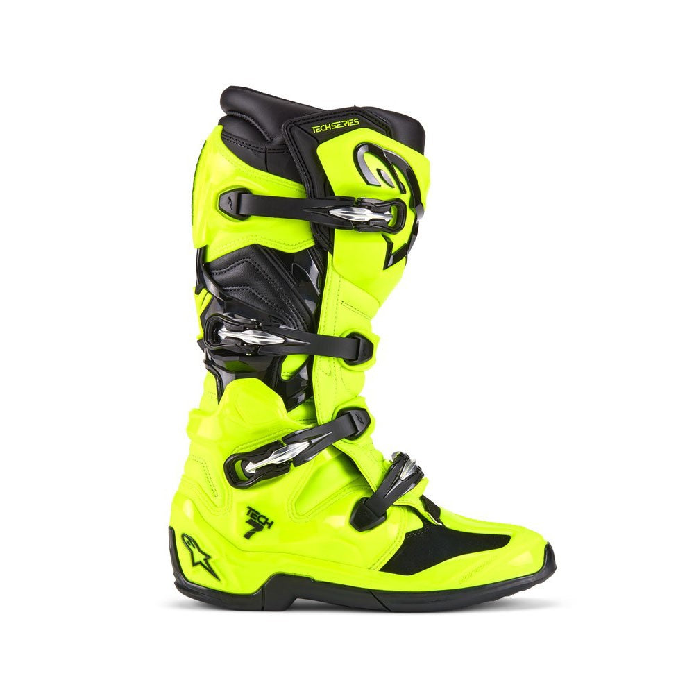 ALPINESTARS Tech-7 MX Boots Yellow Fluoro/Black