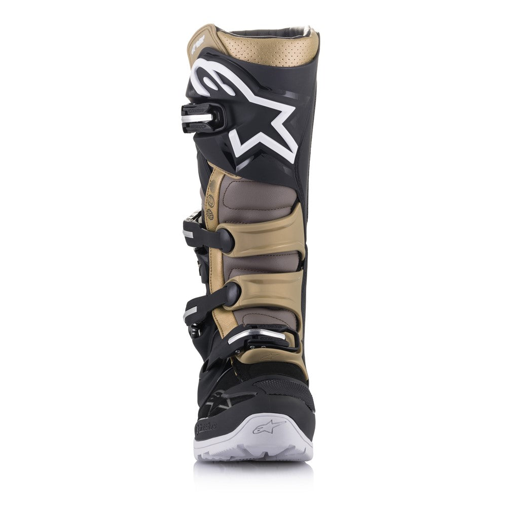 Tech-7 Enduro Drystar Boots Black/Gray/Gold 9