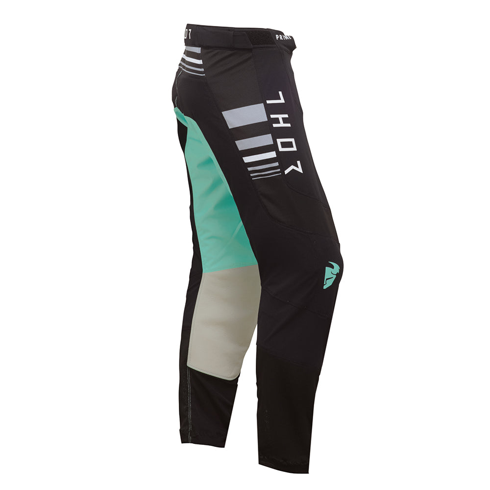 PANTS S25 THOR MX WOMEN PRIME BLAZE BLACK/MINT SIZE 9/10