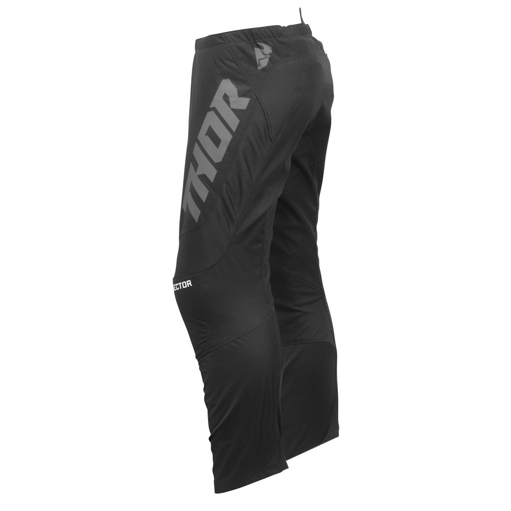 PANTS S25 THOR MX SECTOR YOUTH CHECKER BLACK/GRAY SIZE 18