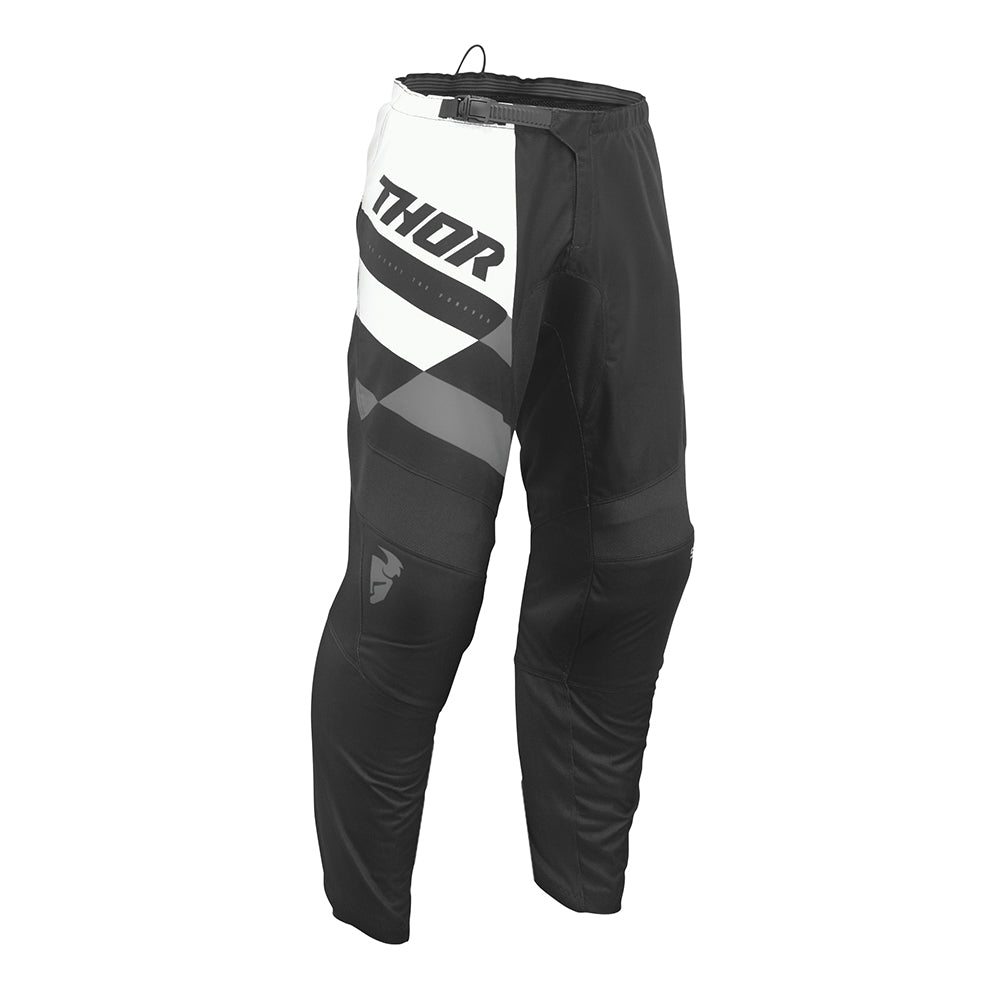 PANTS S25 THOR MX SECTOR YOUTH CHECKER BLACK/GRAY SIZE 20