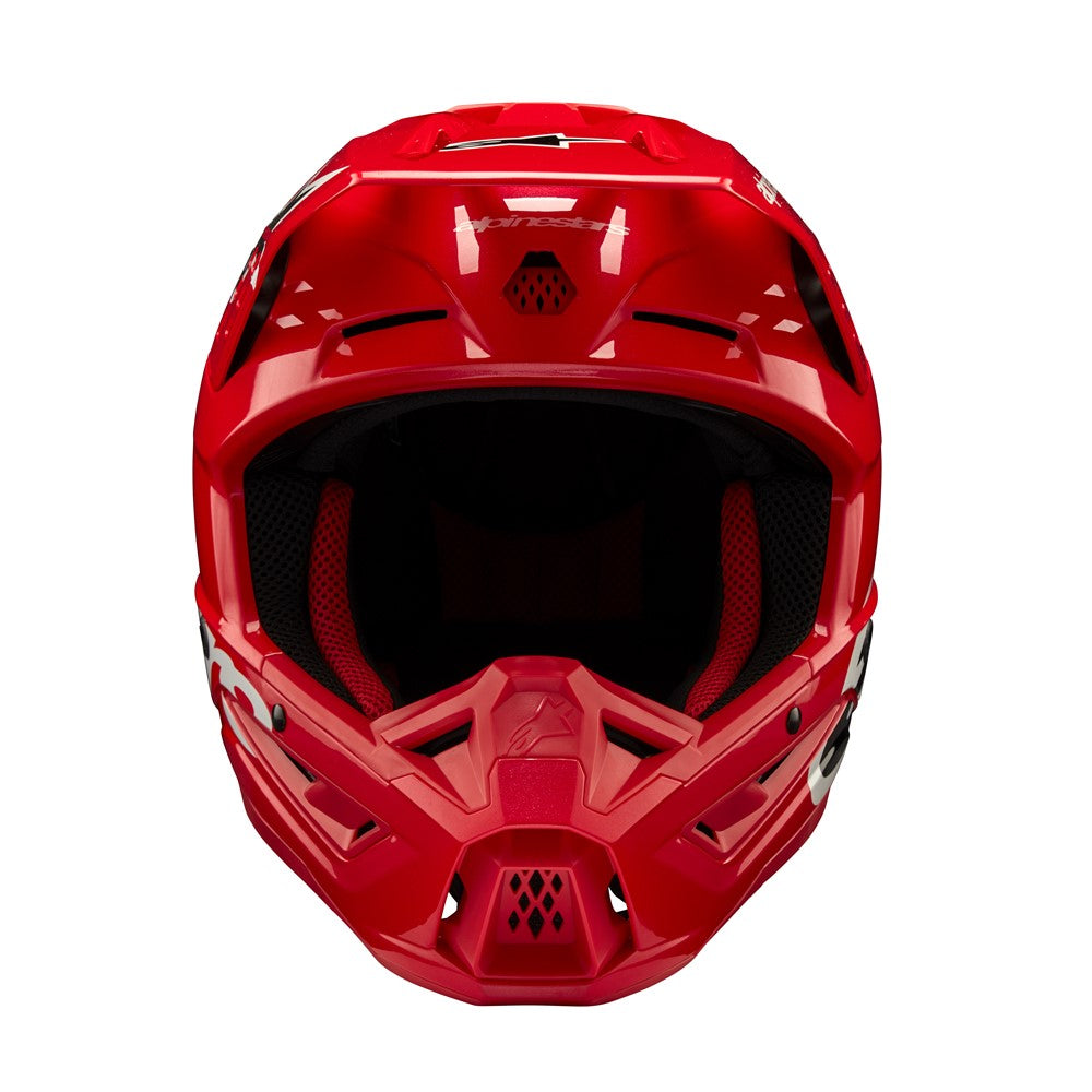 S-M5 Corp Helmet Bright Red Gloss