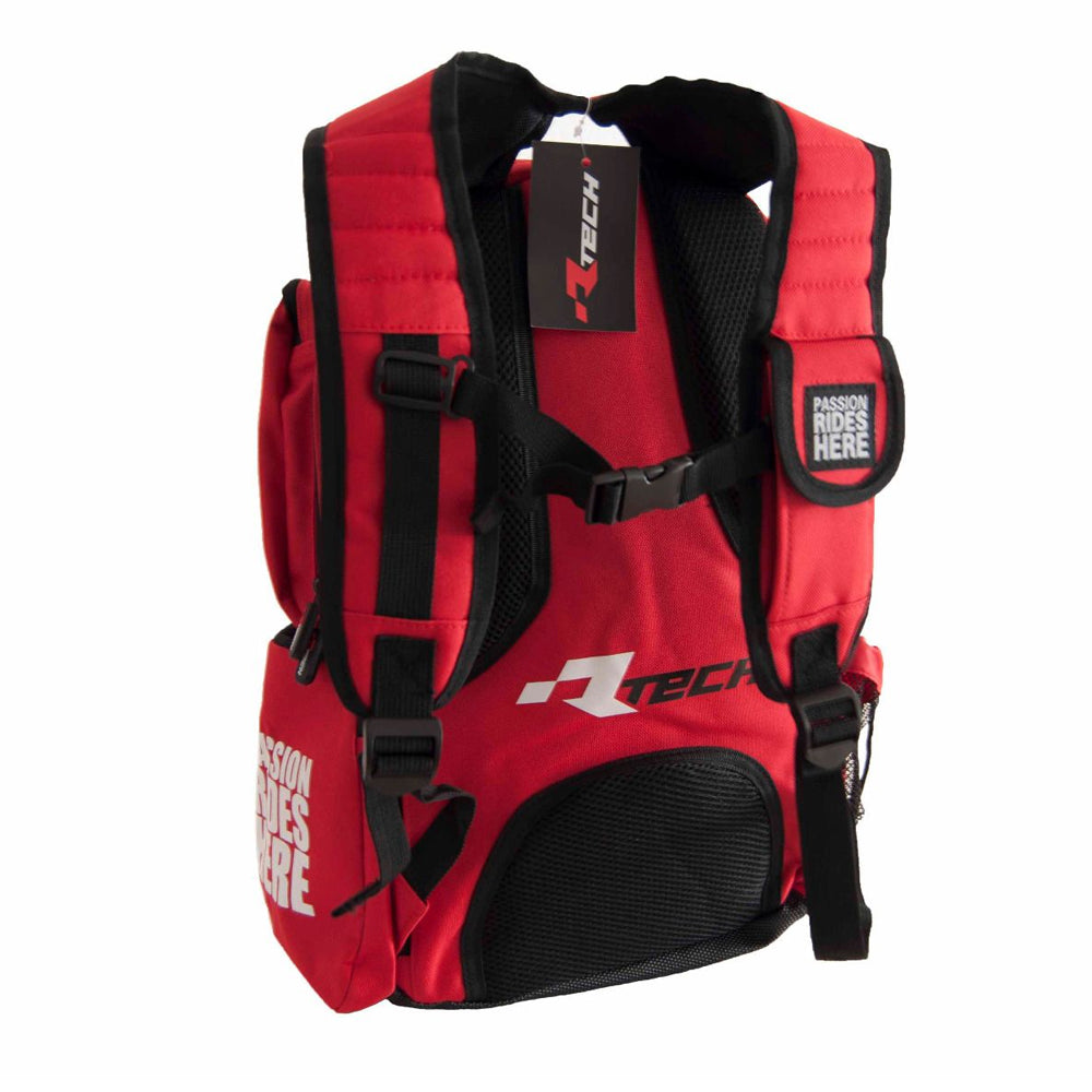 RTECH BACKPACK UTILITY 18L BLACK RED