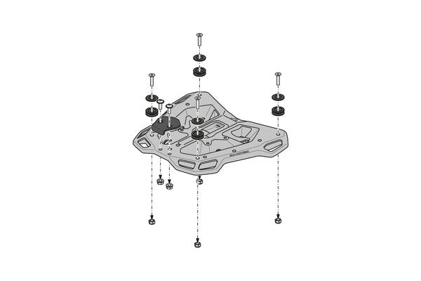 *REAR CARRIER SW MOTECH STREET RACK SUZUKI DL250 V-STROM 18-21