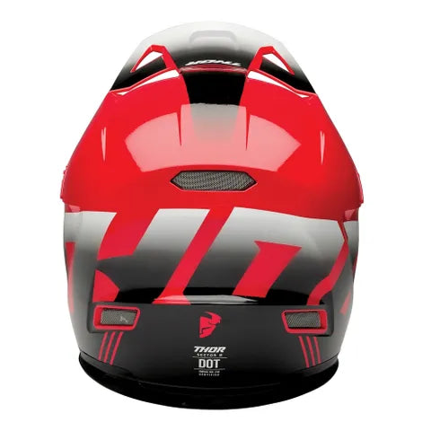 HELMET S25 THOR MX SECTOR 2 CARV RD/WH XL