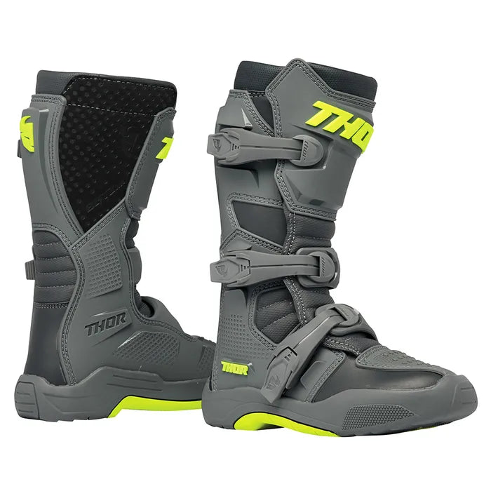 MOTOCROSS BOOTS S24 THOR MX BLITZ XR YOUTH GY/CH