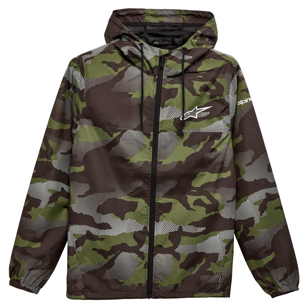 Treq Windbreaker Camo L