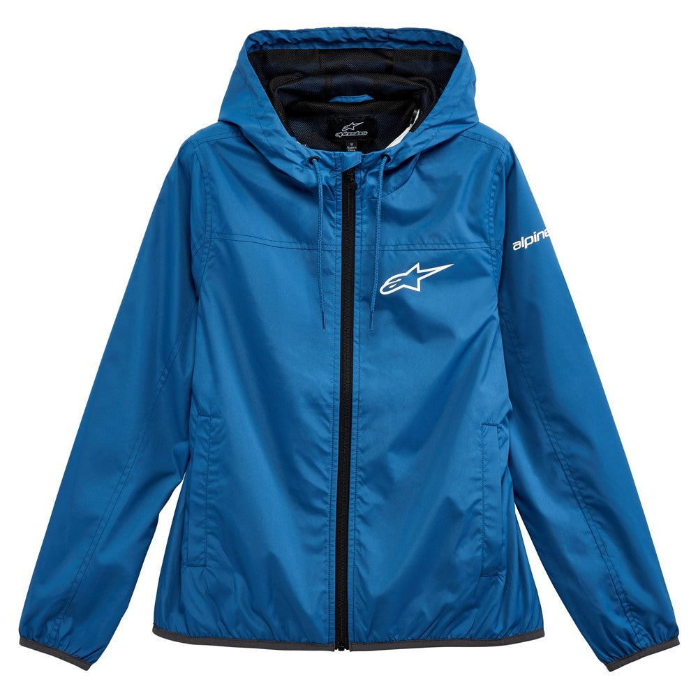 Womens Treq Windbreaker Blue