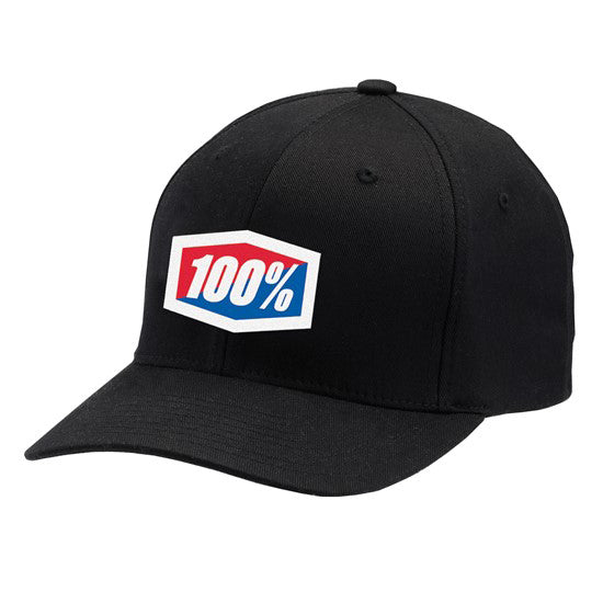 100% Classic Hat Black L/XL