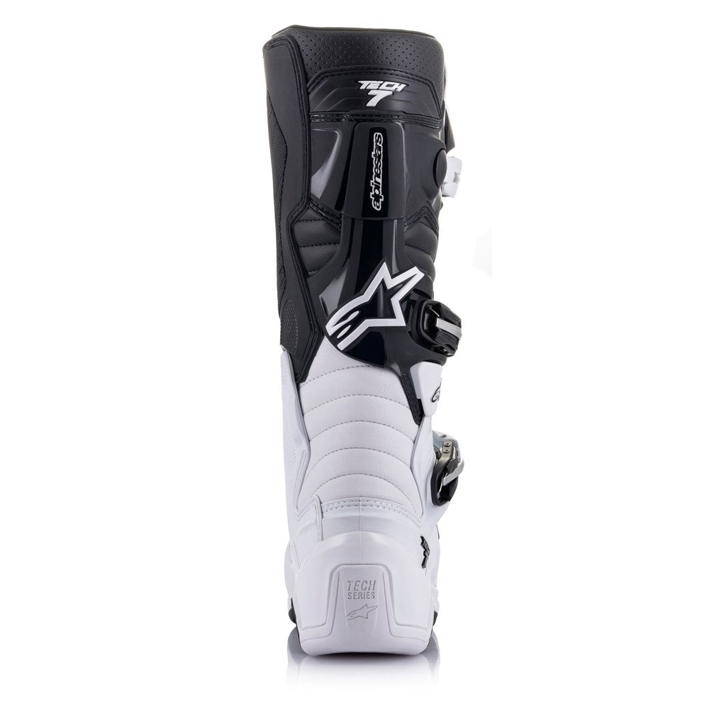 Tech-7 MX Boots White/Black 7