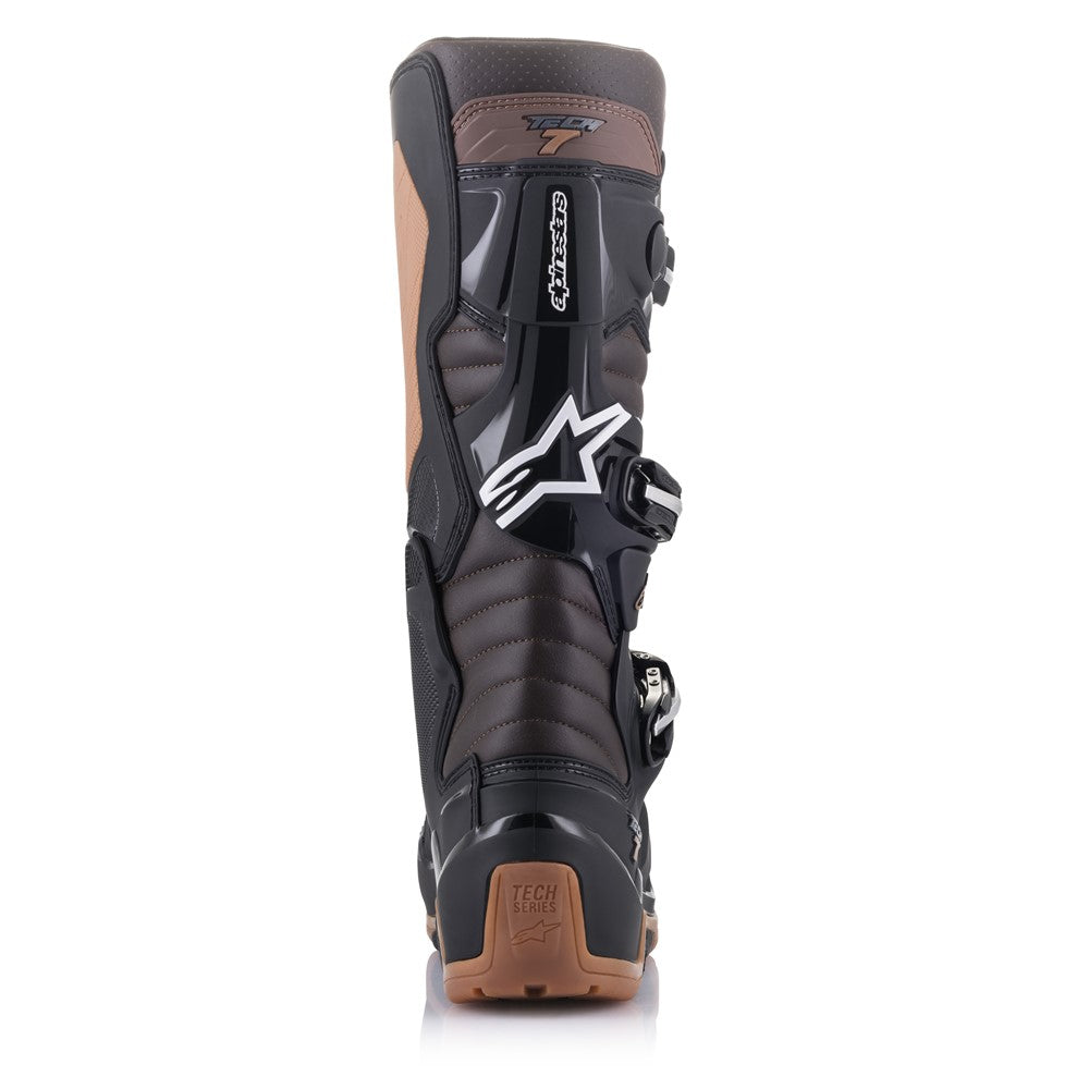 Tech-7 Enduro Boots Black/Dark Brown