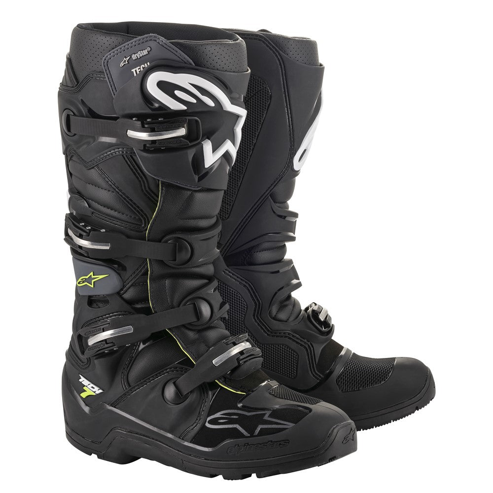 Tech-7 Enduro Drystar Boots Black/Grey 11