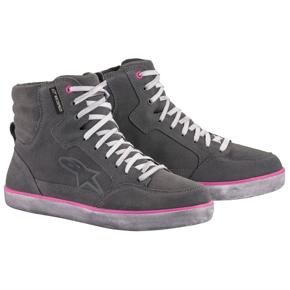 J-6 Waterproof Shoes Womens Light Gray/Fuchsia 41/9