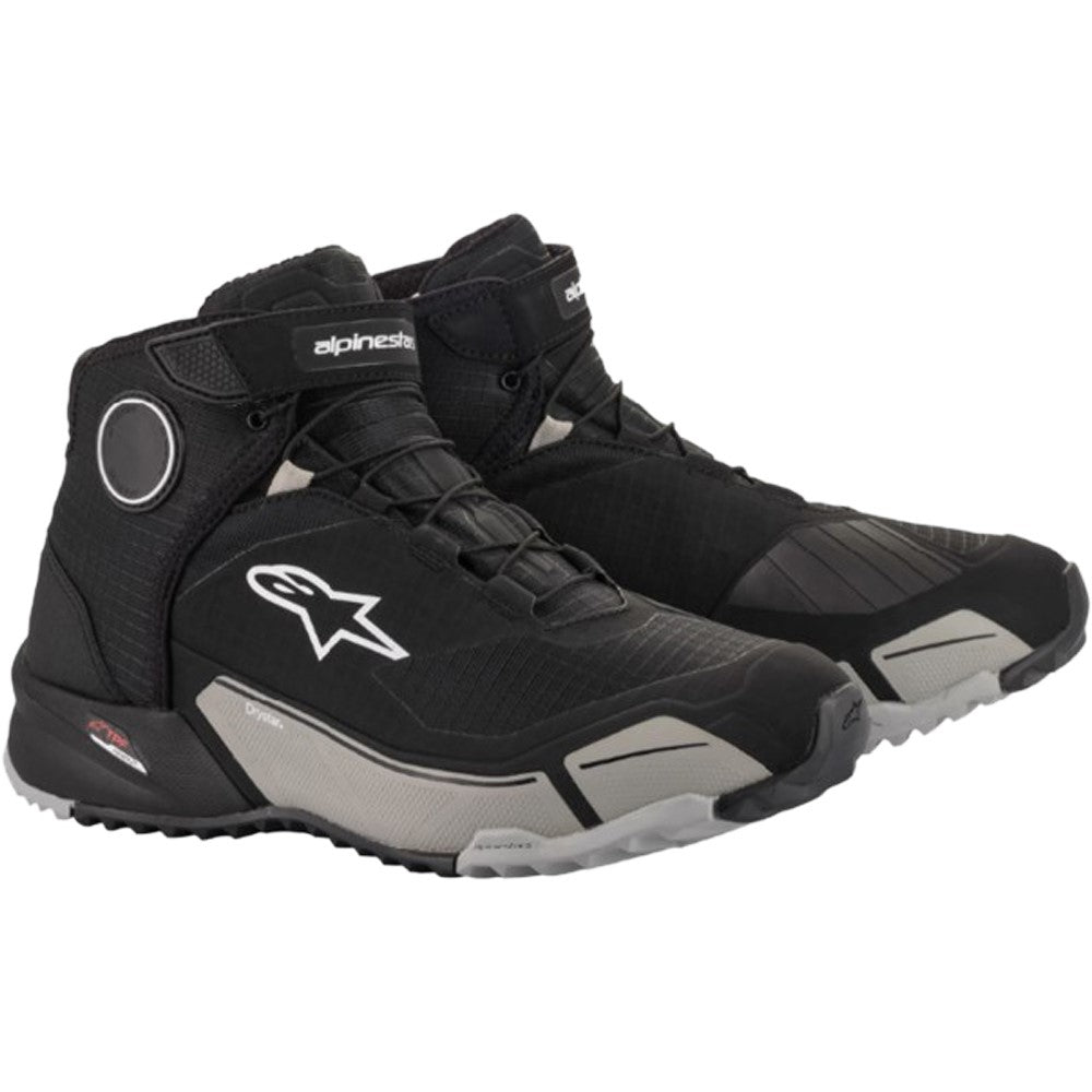 CR-X Drystar Riding Shoes Black/Grey 10.5