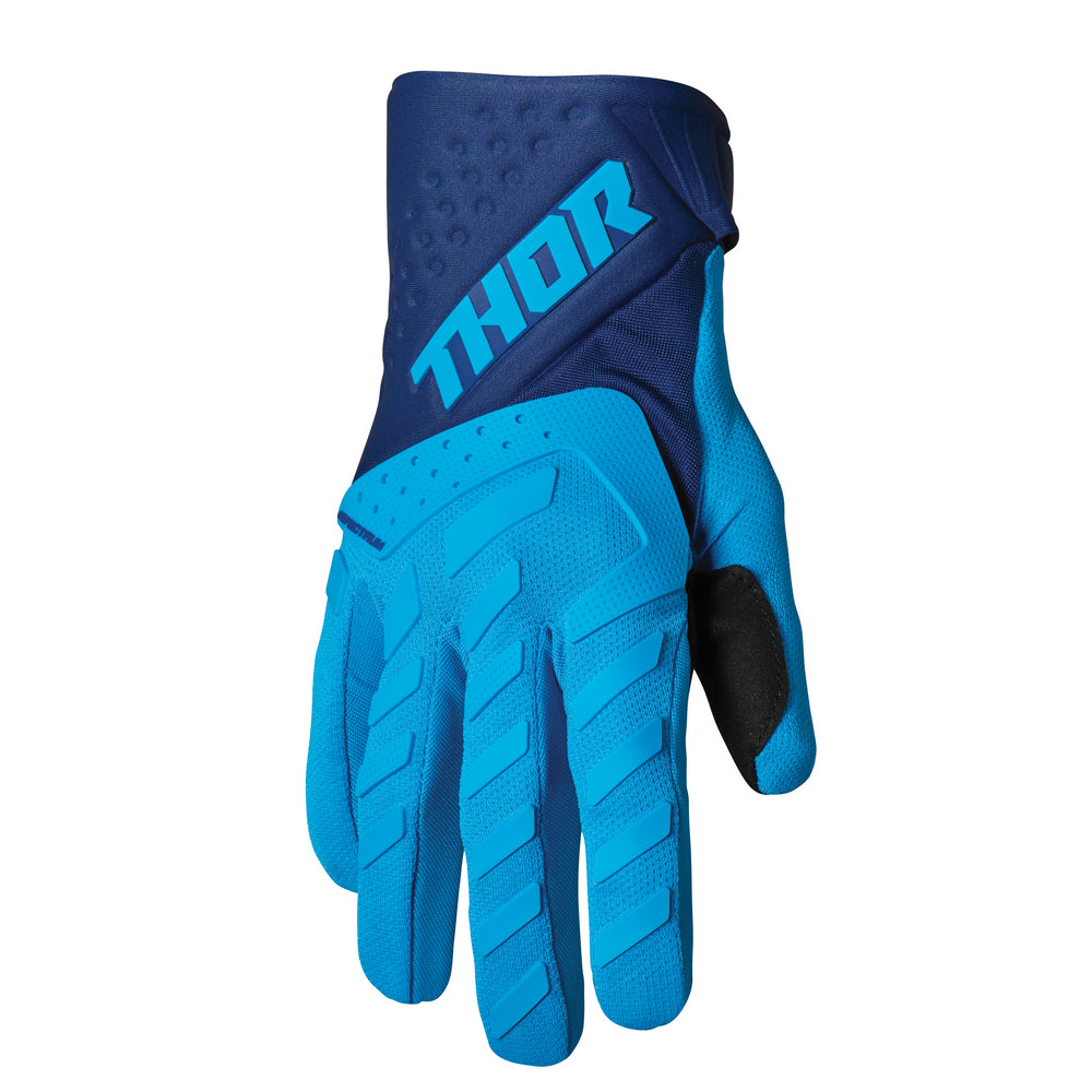 GLOVE S25 THOR MX SPECTRUM YOUTH BLUE/NAVY SMALL