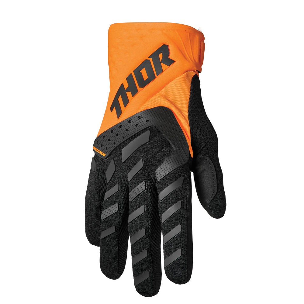 GLOVE S25 THOR MX SPECTRUM YOUTH ORANGE/BLACK 2XS