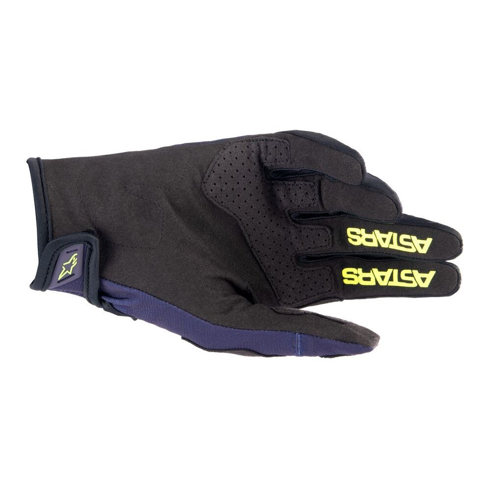 Techstar Gloves Navy/Yellow