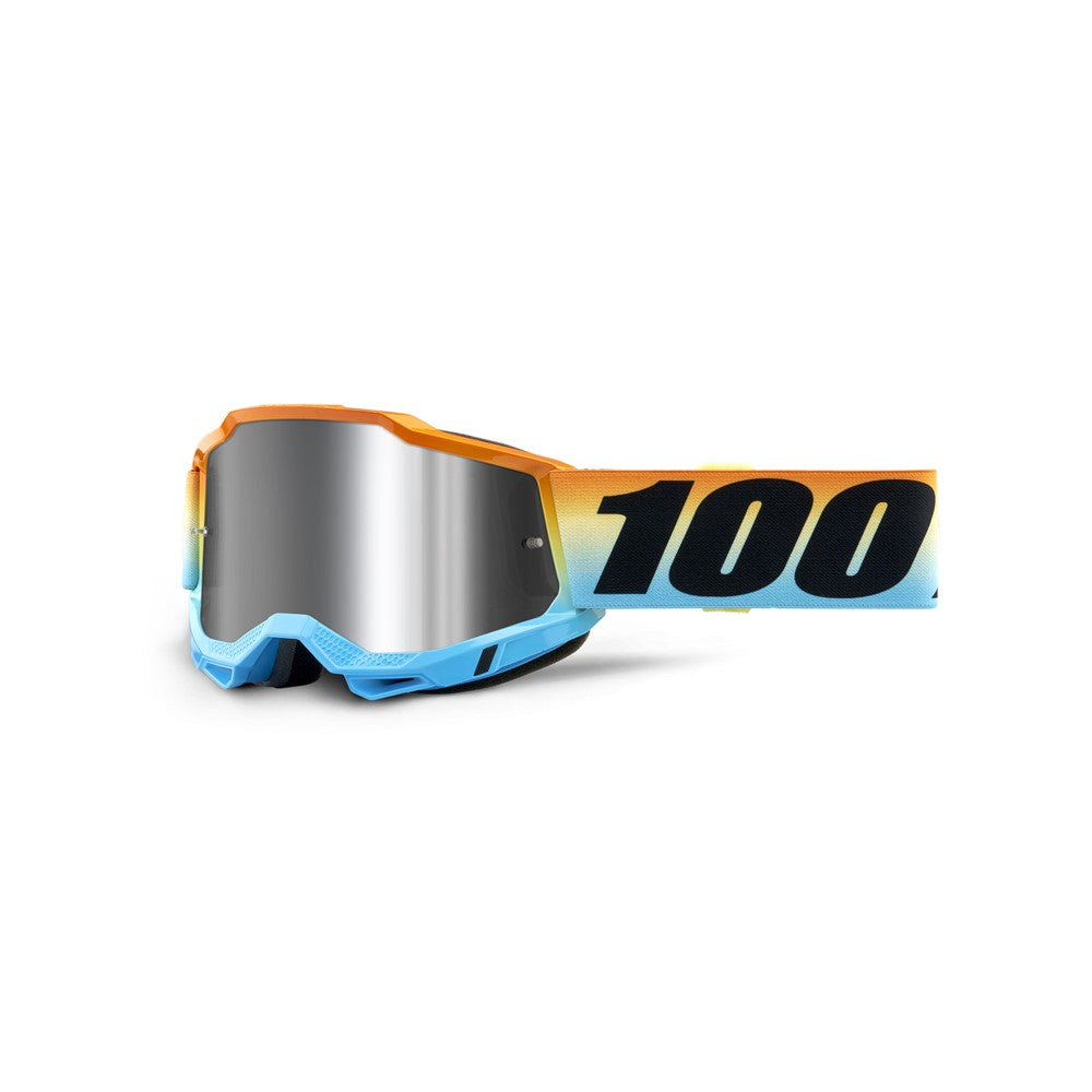 100% Accuri 2 Youth Moto Goggle Sunset - Flash Silver Lens