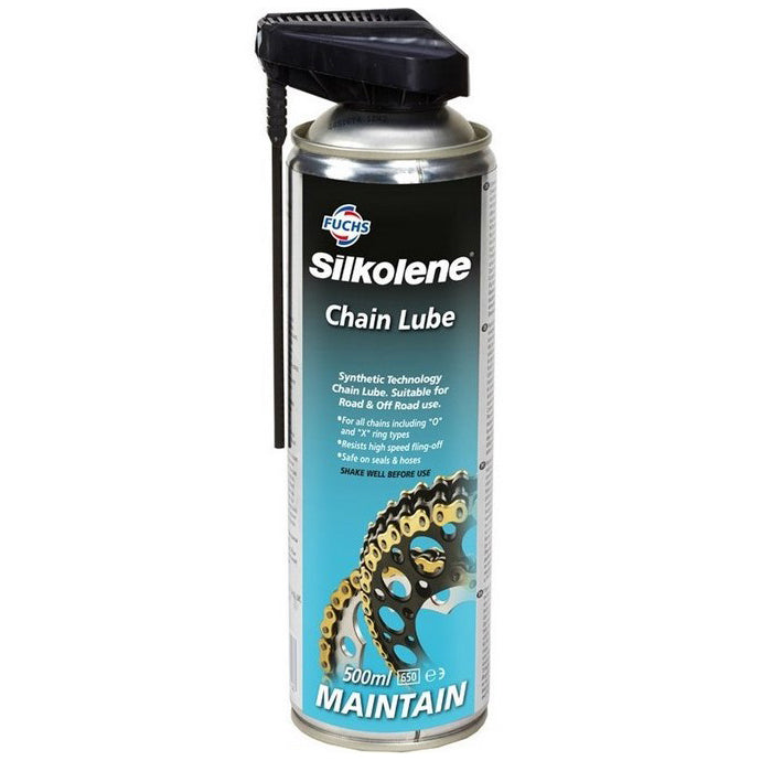 SILKOLENE CHAIN LUBE SPRAY 500ML