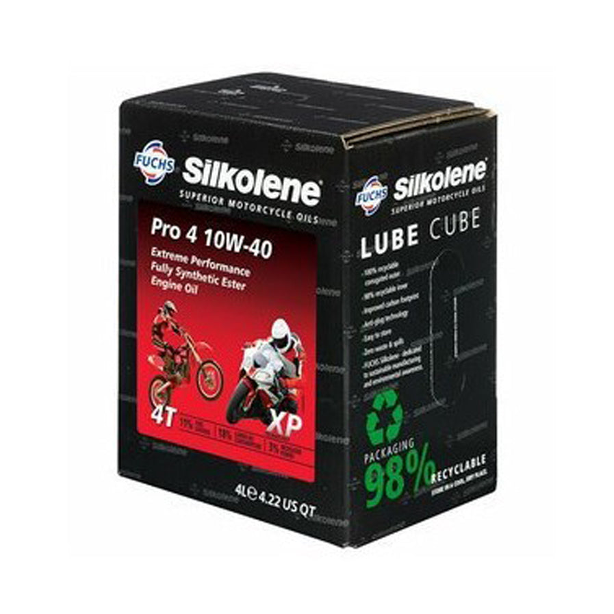 SILKOLENE PRO 4 10W-40 - XP  (4L) EXTREME PERFORMANCE SYNTHETIC ESTER BASED ENGINE OIL