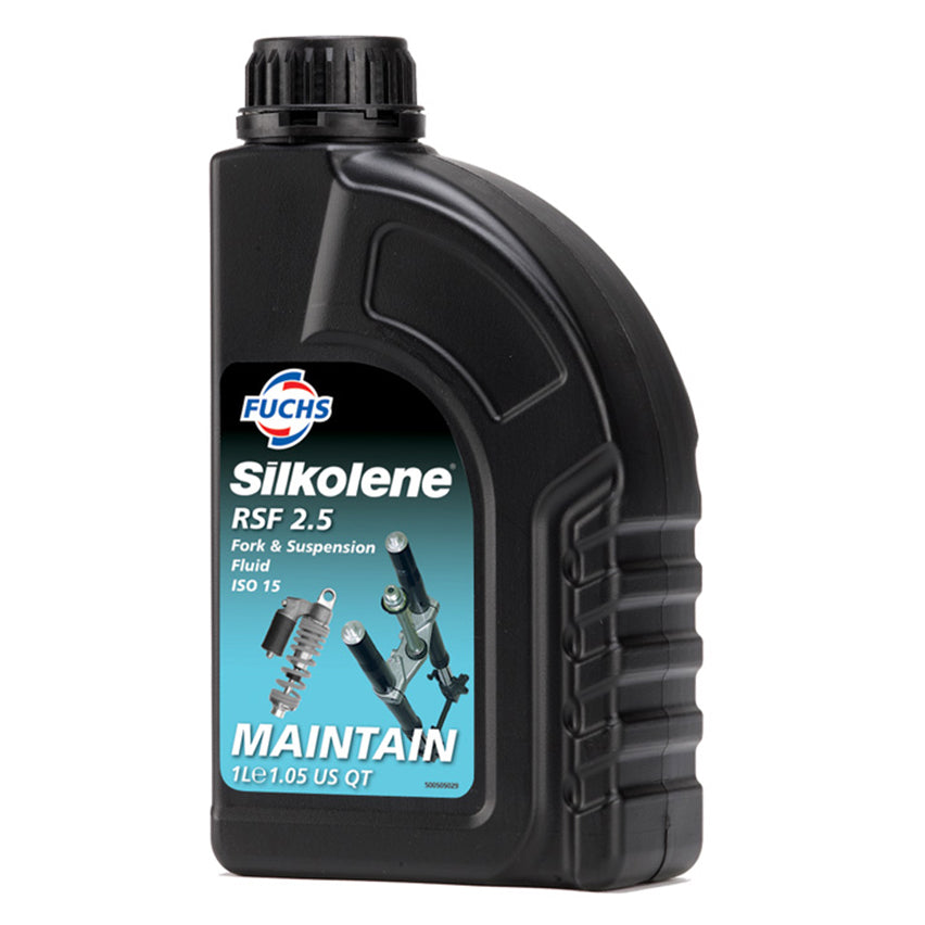 SILKOLENE RSF 2.5  (1L) FORK AND SUSPENSION FLUID ISO 15