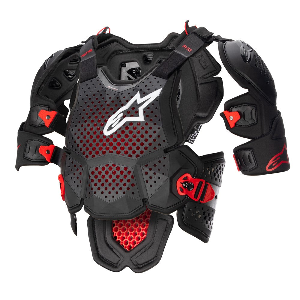 Used motocross chest clearance protector