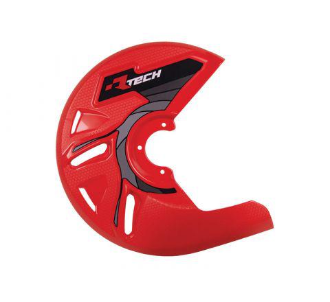 DISC GUARD RTECH RED BETA RR HONDA CR CRF KAWASAKI KLX SUZUKI RM RMX YAMAHA WR YZ