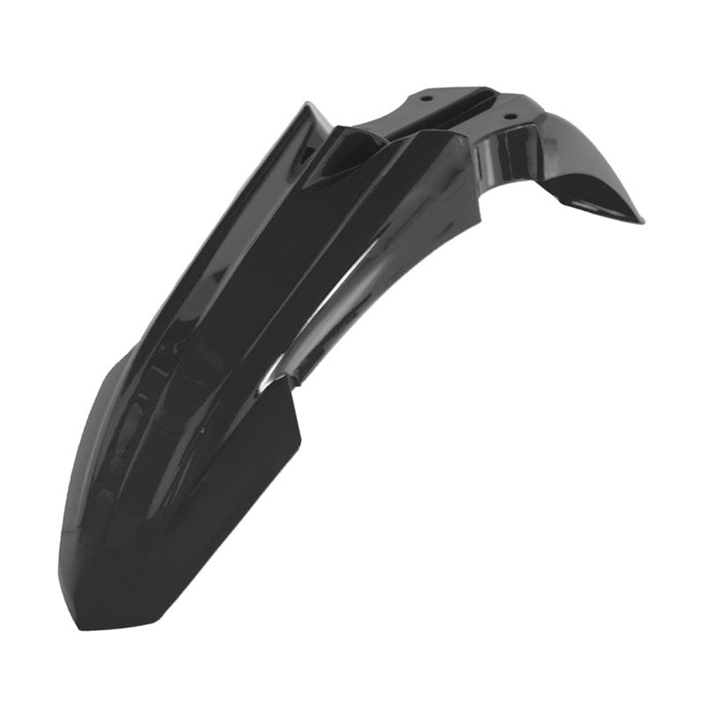 FRONT FENDER RTECH BLACK YAMAHA YZ65 18-ON