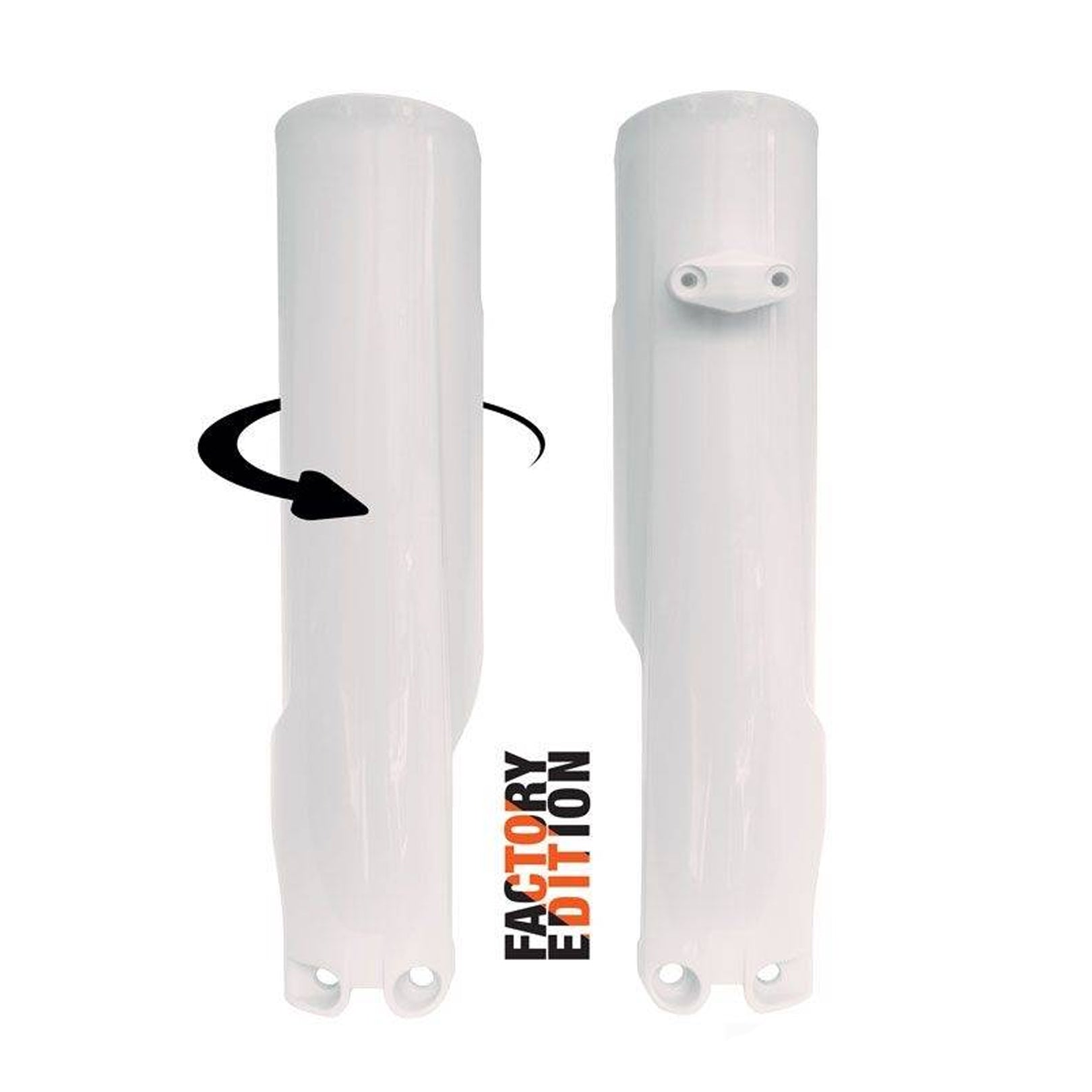 FORK PROTECTORS RTECH WHITE HUSQVARNA TC FC FE FS FX TE TX