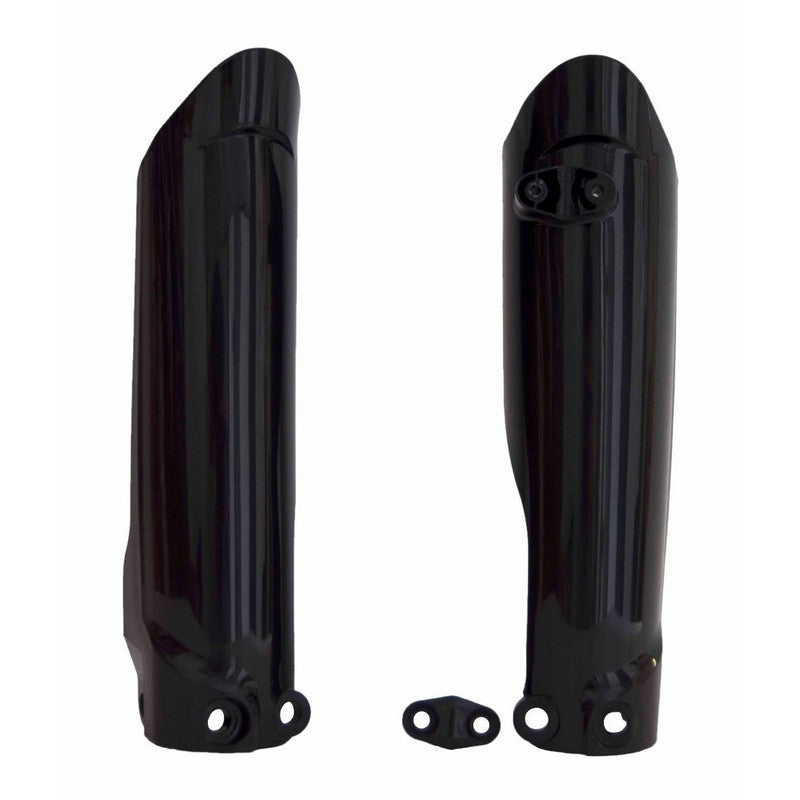 FORK PROTECTORS RTECH BLACK GASGAS MC-E-3 MC-E-5 MC65 HUSQVARNA TC50 TC65 KTM 50SX SX-E-3 SX-E-5 65S