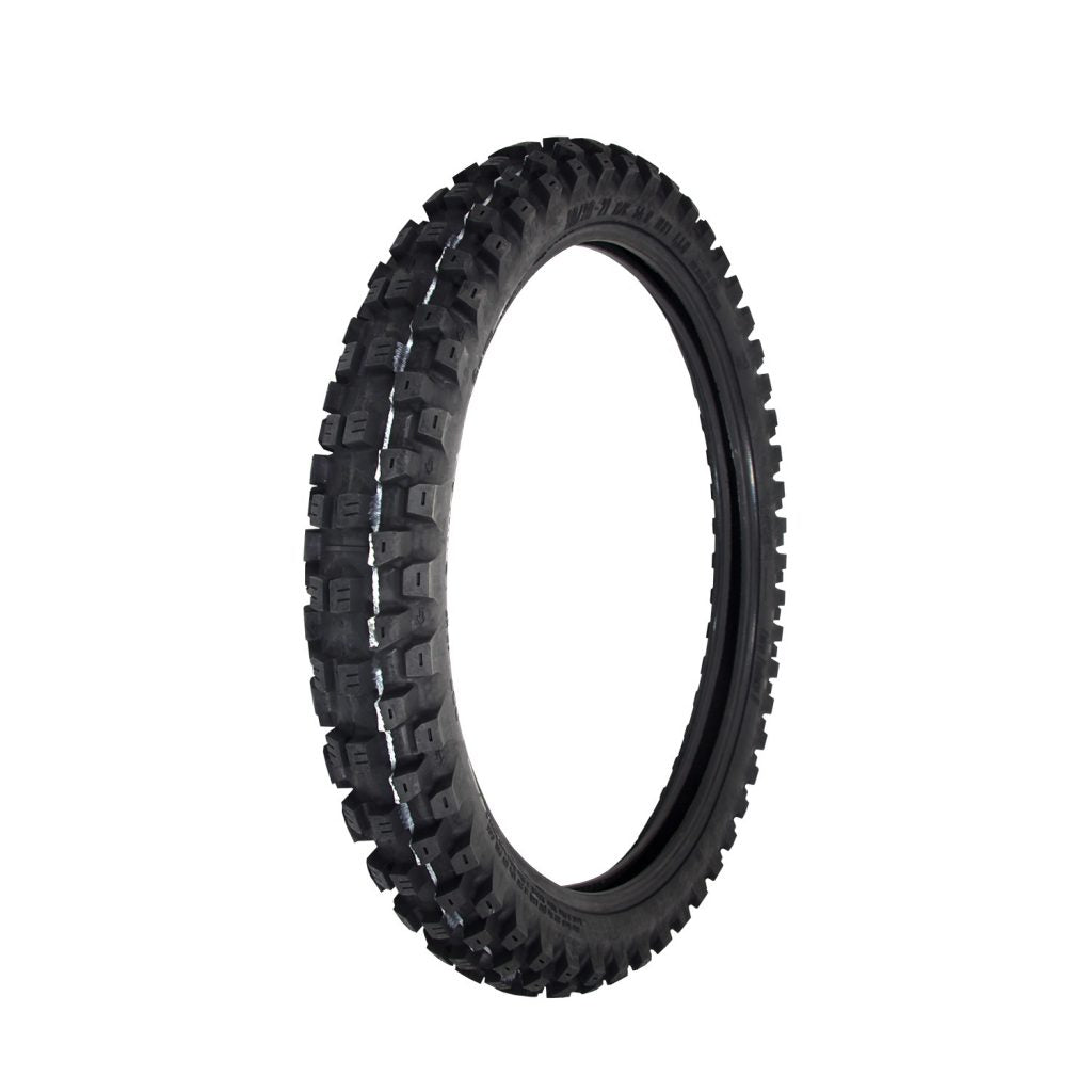 MOTORCYCLE ENDURO TYRE 90/90-21 MOTOZ ENDURO 6 FINE TUNED SIDE-WALLS WITH SHARP BITING EDGES