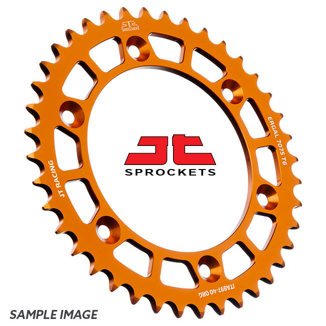 JT SPROCKET ALLOY REAR ORANGE