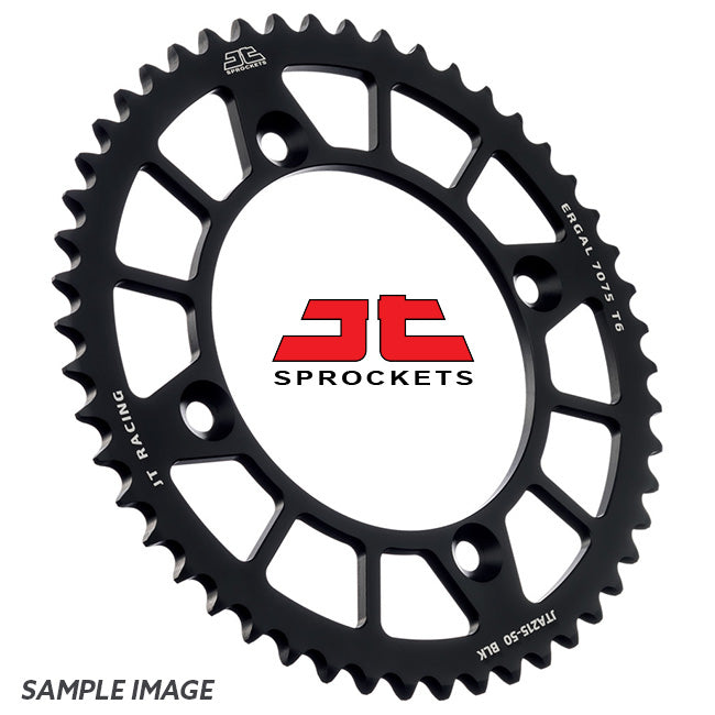 JT SPROCKET ALLOY REAR BLACK