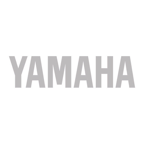 700.3005 Yamaha Logo Tank Sticker 120mm Silver